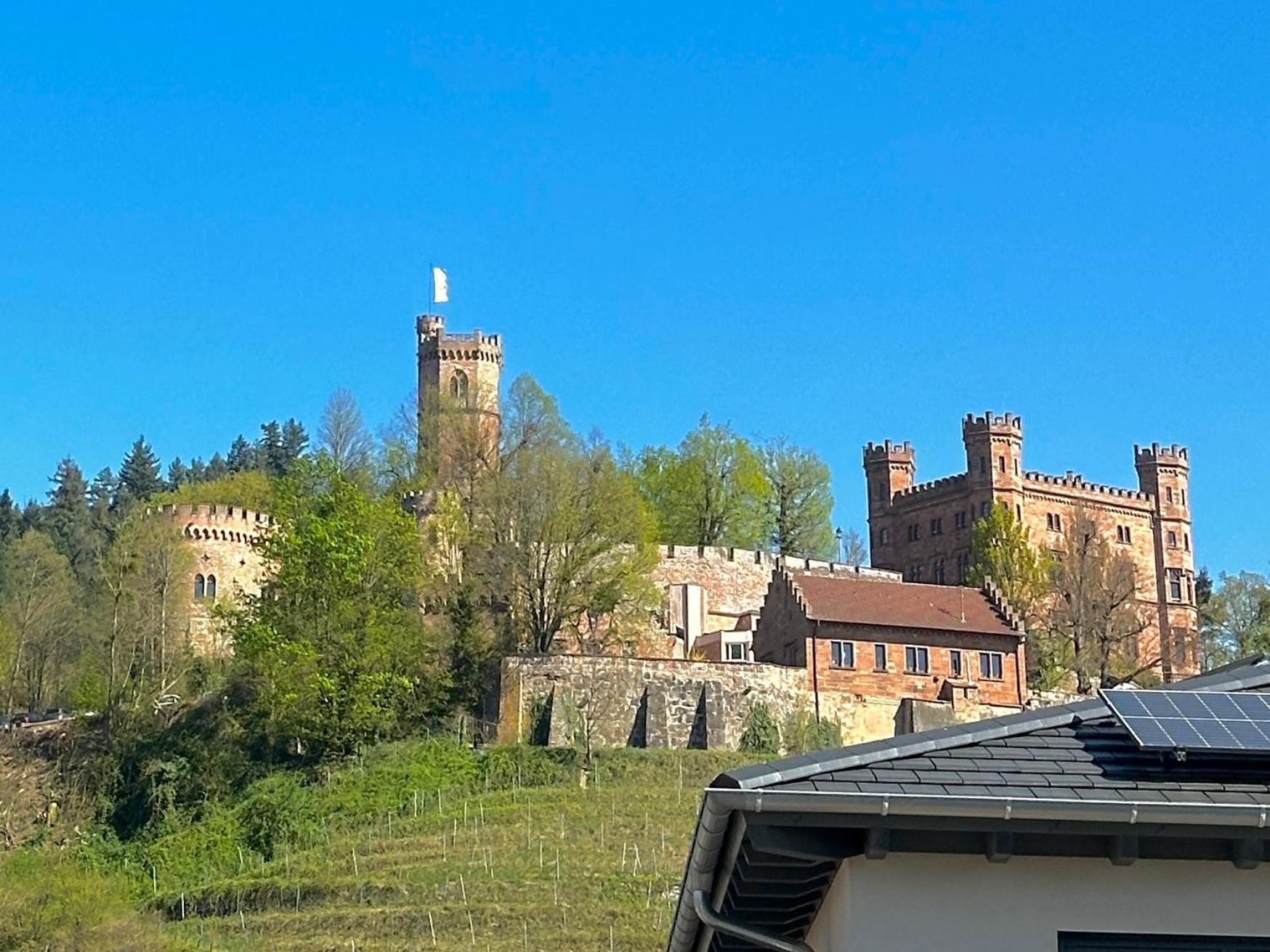 Ortenberg  Ferienwohnung Mit Schlossblick Bei Offenburg מראה חיצוני תמונה
